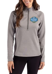 Cutter and Buck UCLA Bruins Womens Graphite 2026 WBB Champions Pehastin Qtr Zip