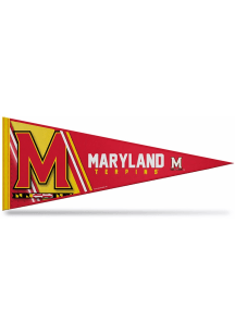 Maryland Terrapins Bright Light 12x30 Pennant - Red