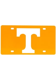 Tennessee Volunteers Orange Metal Car Accessory License Plate