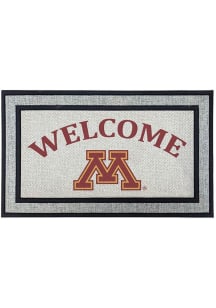 Minnesota Golden Gophers Welcome 18x30 Door Mat