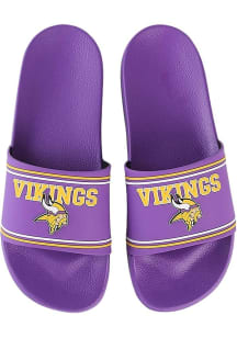 Minnesota Vikings Raised Logo Mens Slides