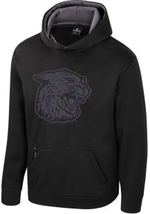 Colosseum K-State Wildcats Youth Black Fridge Long Sleeve Hoodie