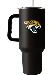 Logo Brands Jacksonville Jaguars Flipside Native 40 oz Stainless Steel Tumbler - Black