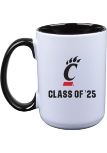 Cincinnati Bearcats Class of 2025 15oz Ceramic Mug - White