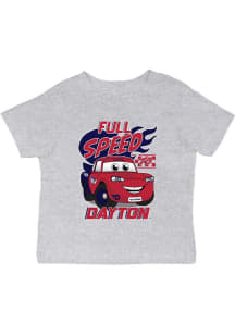 Vive La Fete Dayton Flyers Infant Full Speed Short Sleeve T-Shirt Grey