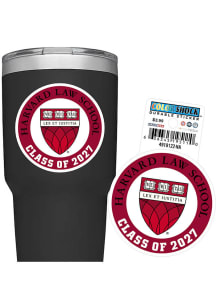 Harvard Crimson Law Class of 2027 Auto Decal - Crimson