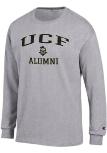 Champion UCF Knights Grey Alumni Jersey Long Sleeve T Shirt