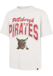 47 Pittsburgh Pirates White City Connect Birch Foundation Short Sleeve Fashion T Shirt