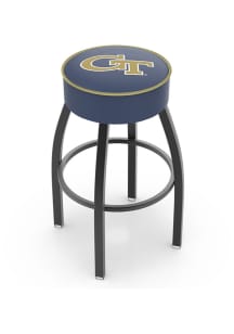 GA Tech Yellow Jackets Swivel Pub Stool - Black