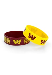 Washington Commanders 2pk Bulky Bands Kids Bracelet
