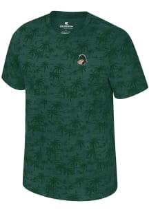 Colosseum Michigan State Spartans Green Vintage Logo Short Sleeve Fashion T Shirt