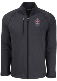 Cutter and Buck Colorado Rapids Mens Black Pehastin Light Weight Jacket