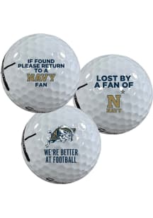 Navy Midshipmen Primary Golf Balls