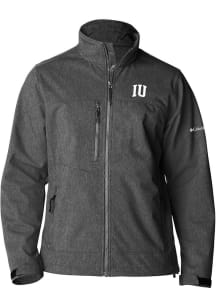 Columbia Indiana Hoosiers Mens Ash Heat Seal Ascender Medium Weight Jacket