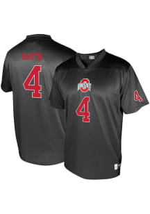 Jeremiah Smith  Genuine Collective Ohio State Buckeyes Black Football Name and Number Football Jer..