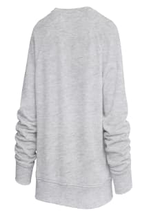Ohio Bobcats Womens Grey Willow Washed Crew Sweatshirt