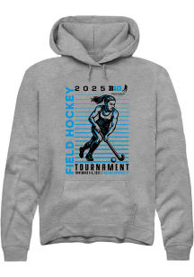 Summit Sportswear Big Ten Mens Graphite 2025 Field Hockey Tournament Long Sleeve Hoodie