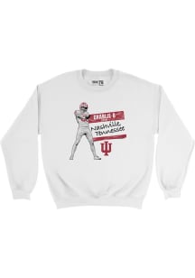 Charlie Becker Indiana Hoosiers Mens White From Player Crew