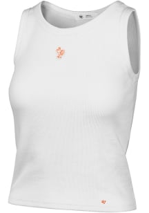 47 Virginia Tech Hokies Womens White Uplift Tank Top