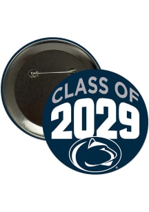 Penn State Nittany Lions 3" Class of 2029 Button - Navy Blue