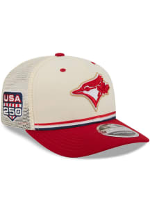 New Era Toronto Blue Jays 2026 4th of July 9SEVENTY Adjustable Hat - White