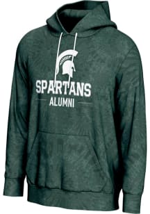 ProSphere Michigan State Spartans Mens Green Alumni Long Sleeve Hoodie