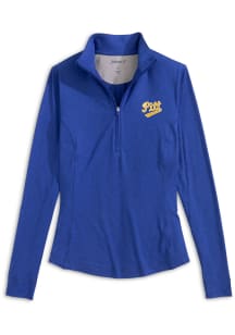Johnnie O Pitt Panthers Womens Blue Susie Vault Qtr Zip