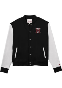 Mens Harvard Crimson Arch H Heavyweight Jacket - Black