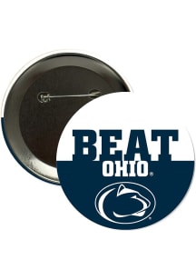 Penn State Nittany Lions 3" Beat Ohio State Button - Blue