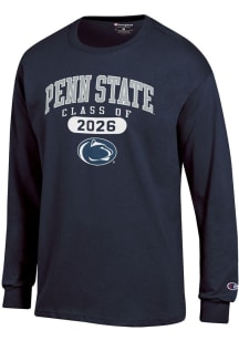 Champion Penn State Nittany Lions Navy Blue Class of 2026 Jersey Long Sleeve T Shirt