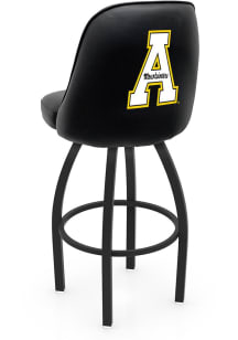 Appalachian State Mountaineers Padded Swivel Pub Stool - Black