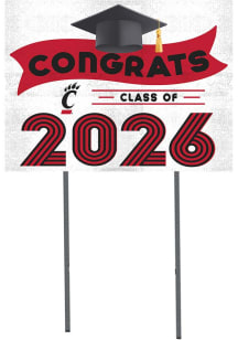 Cincinnati Bearcats KH Sports Fan Class Of Yard Sign - Red
