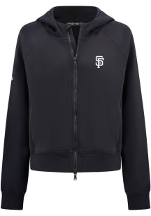 Levelwear San Francisco Giants Womens Black Judd Insignia 2.0 Long Sleeve Full Zip Jacket