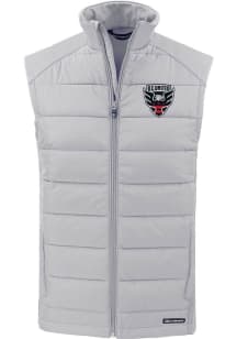 Cutter and Buck DC United Mens Grey Evoke Sleeveless Jacket