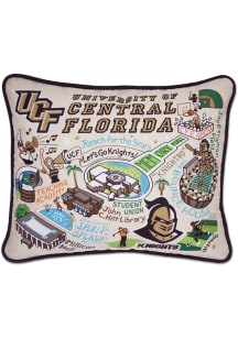 UCF Knights 16x20 Embroidered Throw Pillow - White
