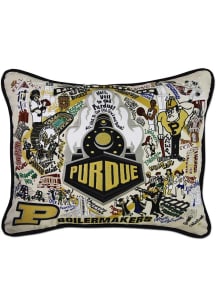 Purdue Boilermakers 16x20 Embroidered Throw Pillow - White