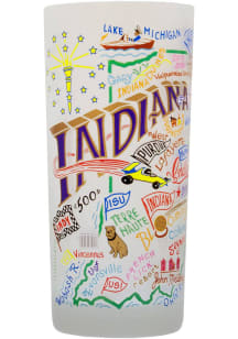 Indiana 15 oz Frosted Pint Glass - White