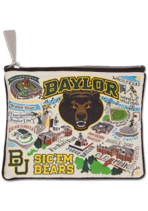 Baylor Bears Woven Zipper Womens Coin Purse