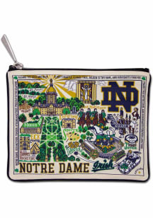 Notre Dame Fighting Irish Woven Zipper Womens Coin Purse