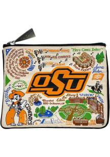 Oklahoma State Cowboys Woven Zipper Womens Coin Purse