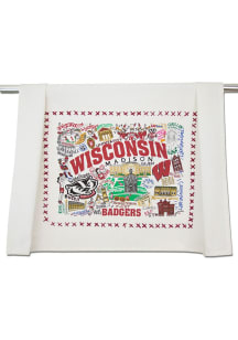 Wisconsin Badgers Embroidered Towel