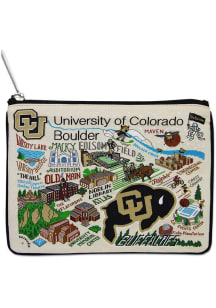 Colorado Buffaloes Woven Zipper Womens Coin Purse