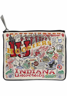 Indiana Hoosiers Woven Zipper Womens Coin Purse
