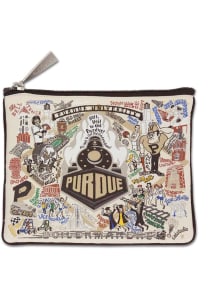 Purdue Boilermakers Woven Zipper Womens Coin Purse
