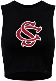 Hype and Vice South Carolina Gamecocks Womens Black Ivy Knitted Tank Top