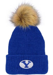 LogoFit BYU Cougars Blue Belgian Womens Knit Hat