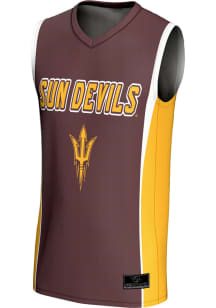 ProSphere Arizona State Sun Devils Youth Rival Maroon Basketball Jersey