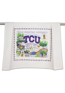 TCU Horned Frogs Embroidered Towel
