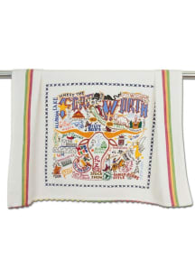 Dallas Ft Worth Embroidered Towel