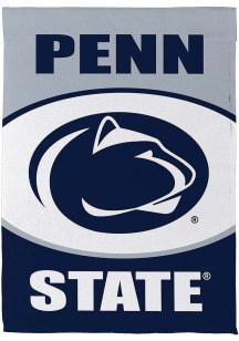 Penn State Nittany Lions Suede Garden Flag - Navy Blue